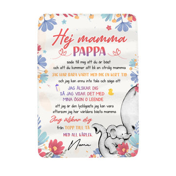 Personlig filt till Mamma | Personlig presenter till Mamma | 
Jag älskar Dig Från Topp Till Tå
