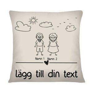 Personlig kudde till Familj | Personlig present till Familj | Familj