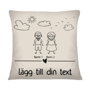 Personlig kudde till Familj | Personlig present till Familj | Familj