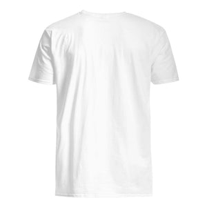 Personlig t-shirt till Morfar farfar | Personlig presenter till Morfar farfar | Morfarsaurie Farfarsaurie fantastisk