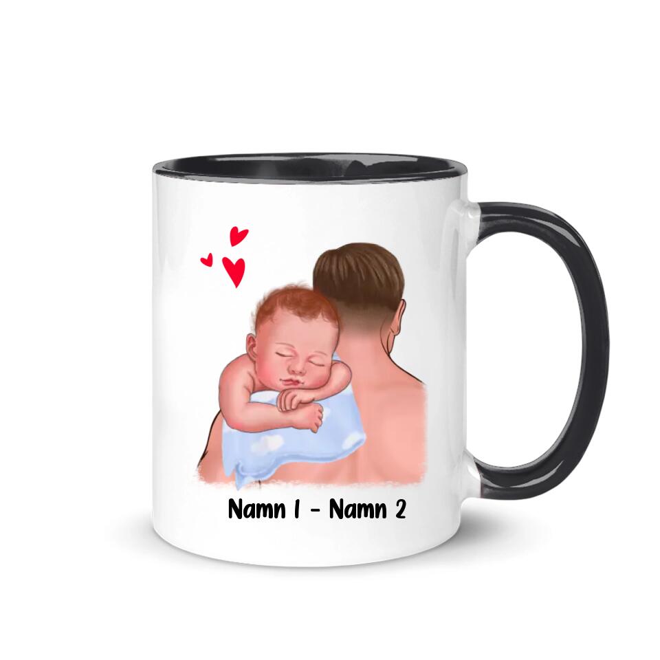 Personlig mugg till pappa | Personlig presenter till far | Livet kommer inte med en bruksanvisning, den levereras med en: Pappa