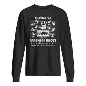 Personlig t-skjorte til pappa – pappas partner in crime