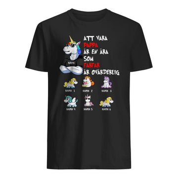 Som en bedstefar/bedstefar er uvurderlig - Personlig T-shirt til bedstefar bedstefar