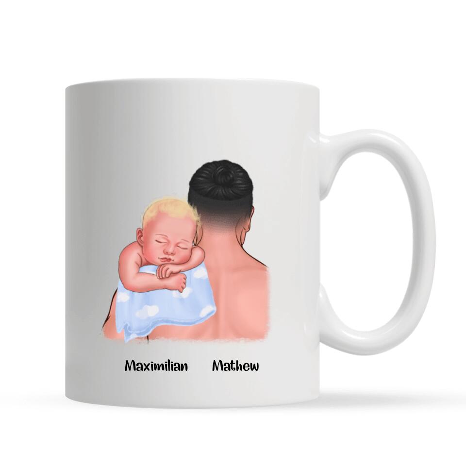 Personlig mugg till pappa | Personlig presenter till far |  Att Jag Har Den Bästa Pappan