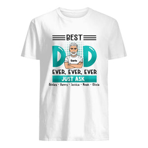 Personlig t-skjorte til pappa | Personlige gaver til far | Beste pappa noensinne