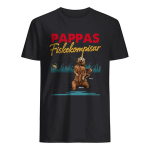 Personlig t-shirt till pappa | Personlig presenter till far | Pappas fiskekompisar