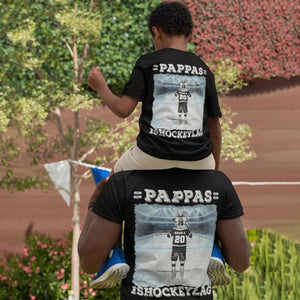 Personlig t-skjorte til pappa | Personlig gave til far | Fars ishockeylag