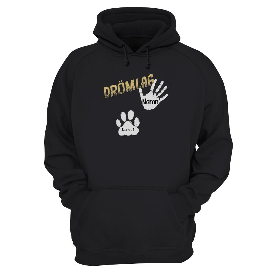 Personlig Cat Lover hettegenser | Personlige gaver til hundeelskere | Drømmeteam for dyreelskere 