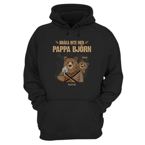 Personlig t-shirt till pappa | Personlig presenter till far | Pappa Björn