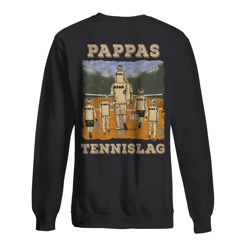 Personlig t-shirt til far | Personlige gaver til far | Fars tennishold