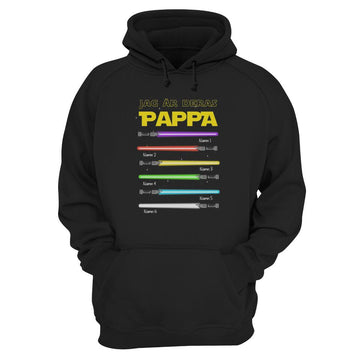 Personlig luvtröja till pappa | Personlig presenter till far | Jag Är Deras Pappa