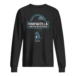 Morfarzilla monsters - Personlig T-shirt till Farfar Morfar