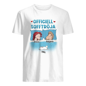 Personlig T-shirt till Par | Personlig presenter till Par | Officiell Sofftröja Och Djurälskare