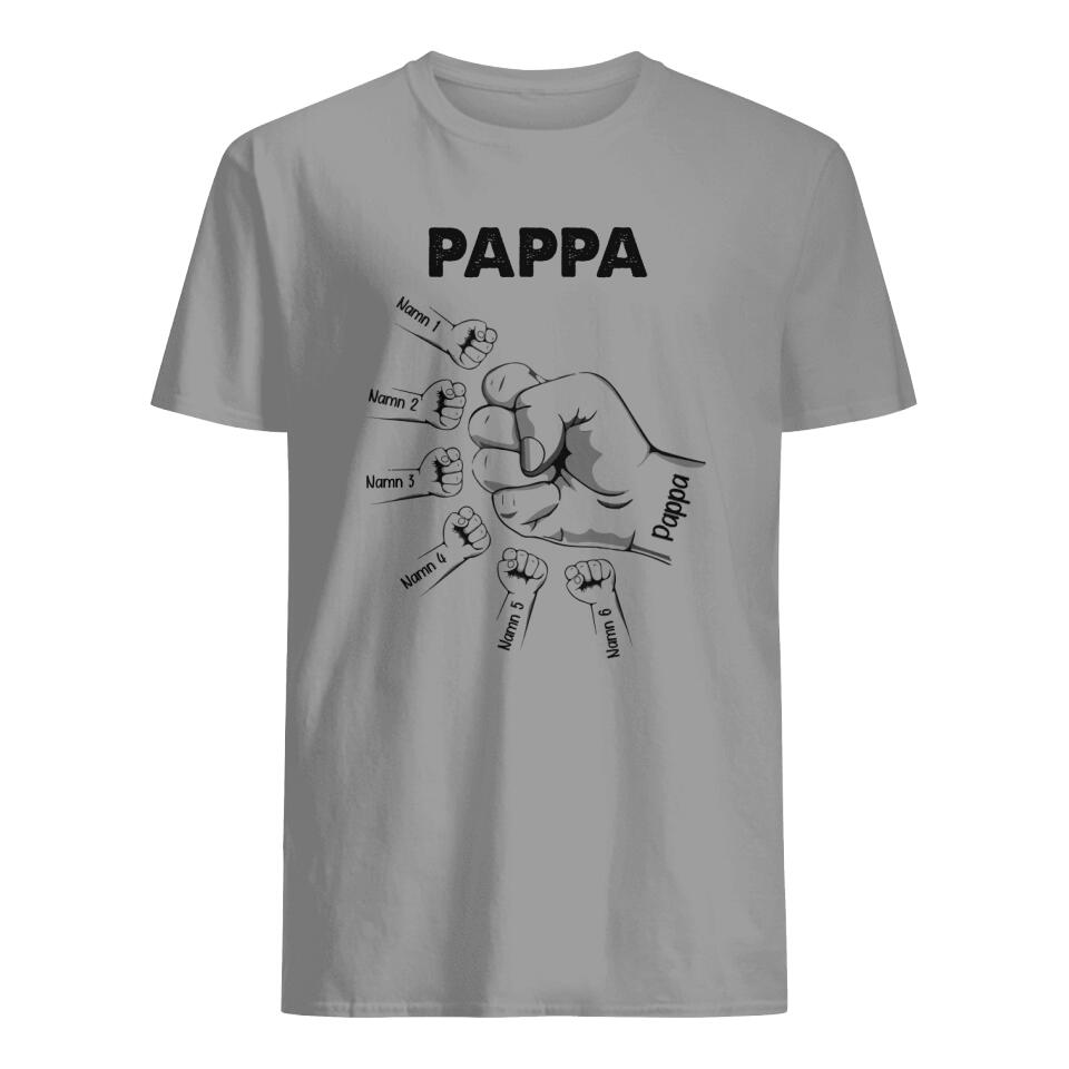 Personlig t-shirt till pappa | Personlig presenter till far | Pappa barnkläder