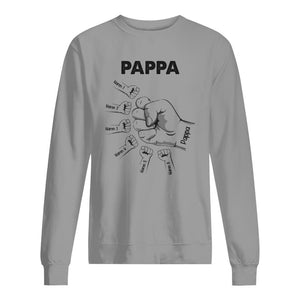 Personlig t-shirt till pappa | Personlig presenter till far | Pappa barnkläder