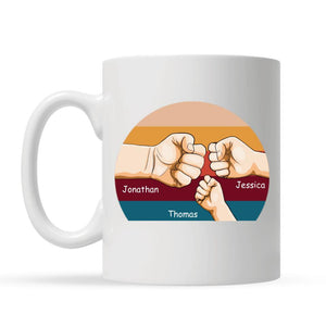 Personlig krus til pappa | Personlige gaver til far | elsket More Than You Know Mug for Son White