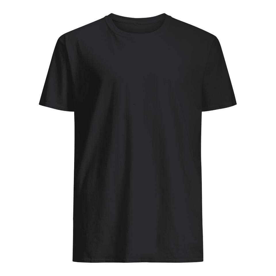 Personlig t-shirt till pappa | Personlig presenter till far | Far och son dotter Fotbollspartners för livet