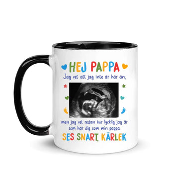 Personlig mugg till pappa | Personlig present till far | Nybliven Pappa Tur att ha dig som min pappa