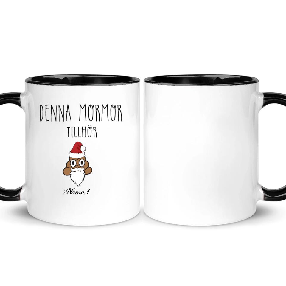 Personlig morsom krus til bestemor | Personlige gaver til bestemor | Denne bestemoren tilhører