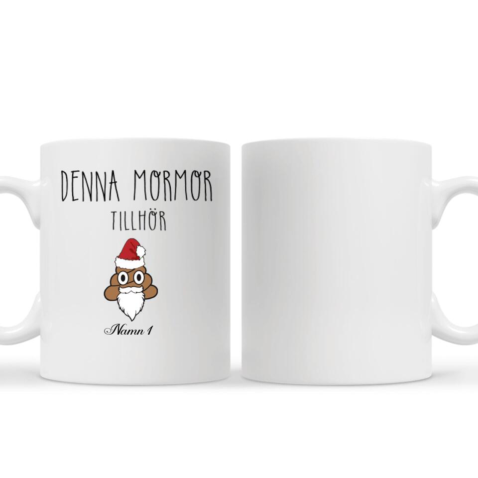 Personlig morsom krus til bestemor | Personlige gaver til bestemor | Denne bestemoren tilhører