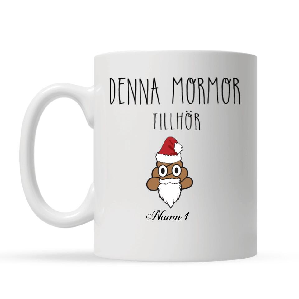 Personlig morsom krus til bestemor | Personlige gaver til bestemor | Denne bestemoren tilhører