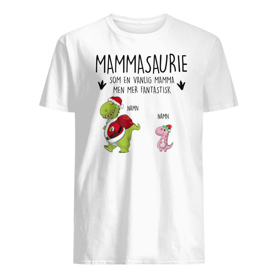 Mammasaurie t-shirt- Personlig presenter till Mamma