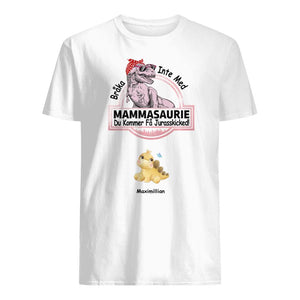 Personlig T-shirt till Mamma | Personlig presenter till Mamma |  Bråka Inte Med Mammasaurie