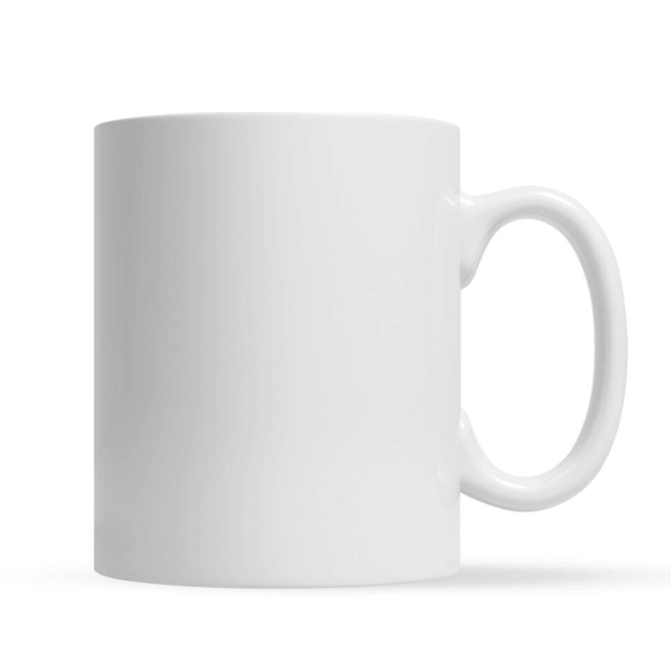 Personlig mugg till Pappa| Personlig presenter till far | mugg med bild God första jul som min pappa