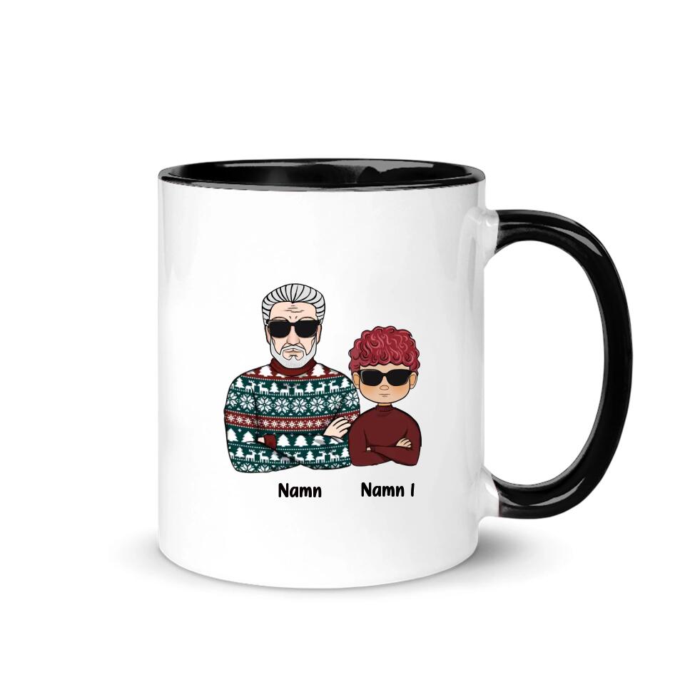 Personlig rolig mugg till Bonuspappa | Personlig present till Far Pappa | God Jul Styvpappa Det var inte din pung