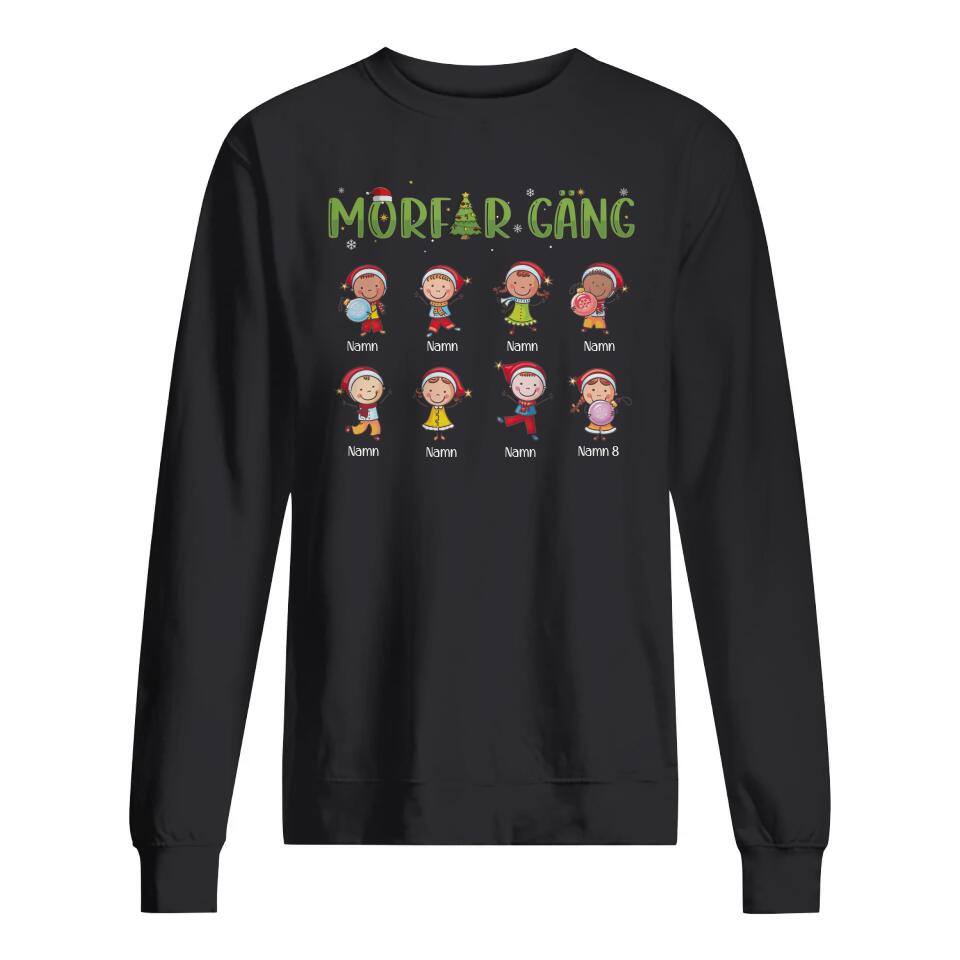 Personlig T-shirt till Morfar/ Farfar | Personlig present till Morfar/ Farfar | Morfar/Farfar gäng