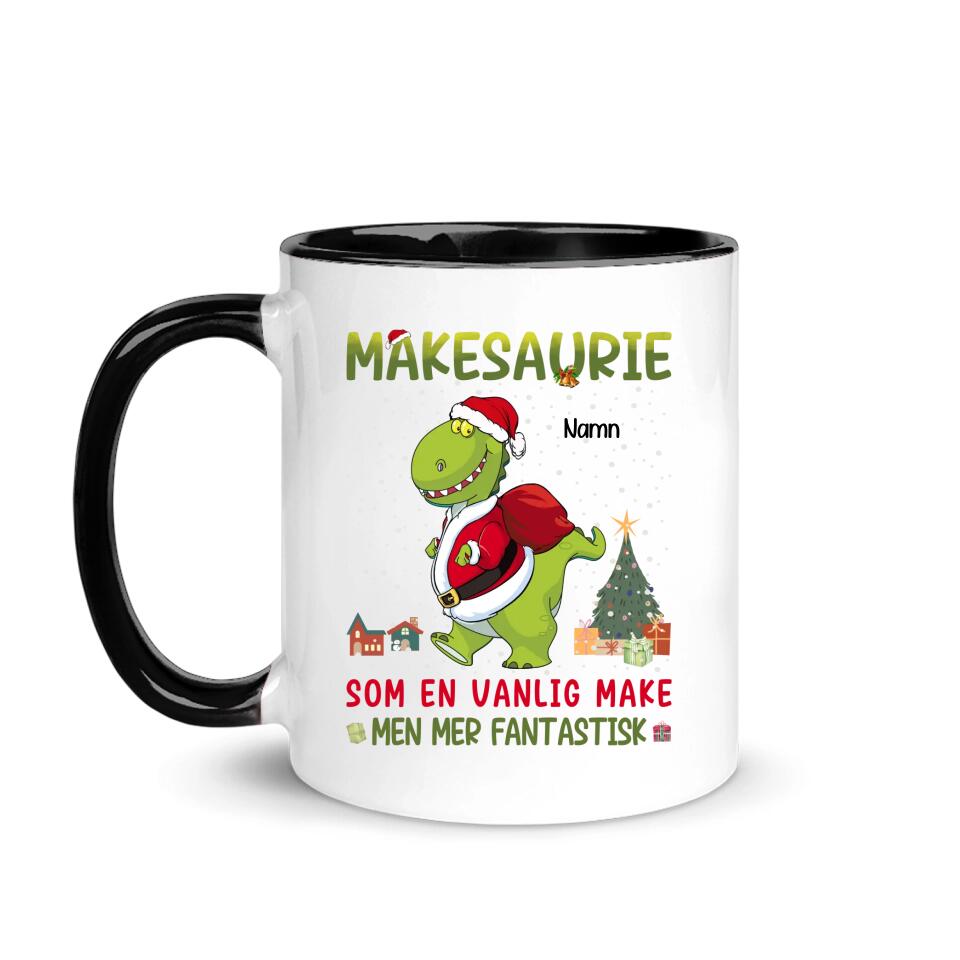 Personlig mugg till Make | Personlig present till Make | Makesaurie Som en vanlig make men mer fantastisk