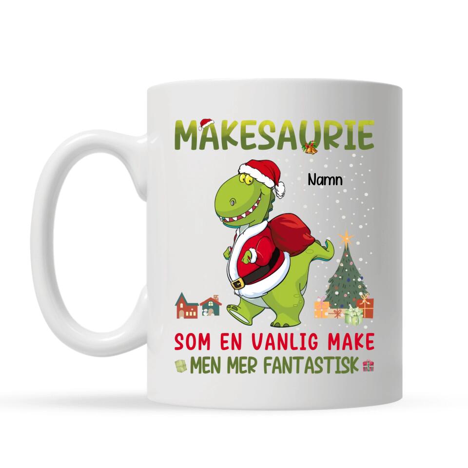 Personlig mugg till Make | Personlig present till Make | Makesaurie Som en vanlig make men mer fantastisk