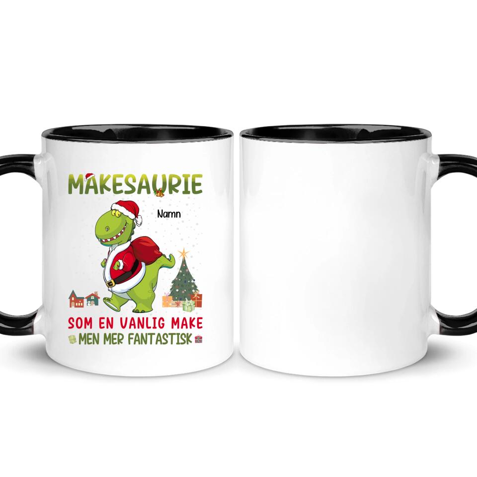 Personlig mugg till Make | Personlig present till Make | Makesaurie Som en vanlig make men mer fantastisk