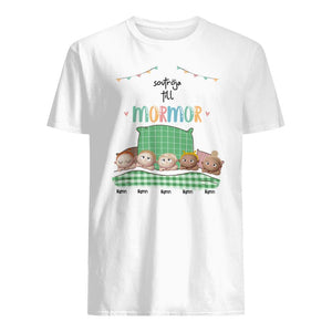 Personlig T-shirt till Mamma Mormor Farmor - Sovtröja Till Mamma Mormor Farmor