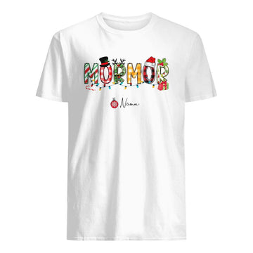Personlig T-shirt till mormor/ farmor | Personlig presenter till mormor/ farmor | julklapp