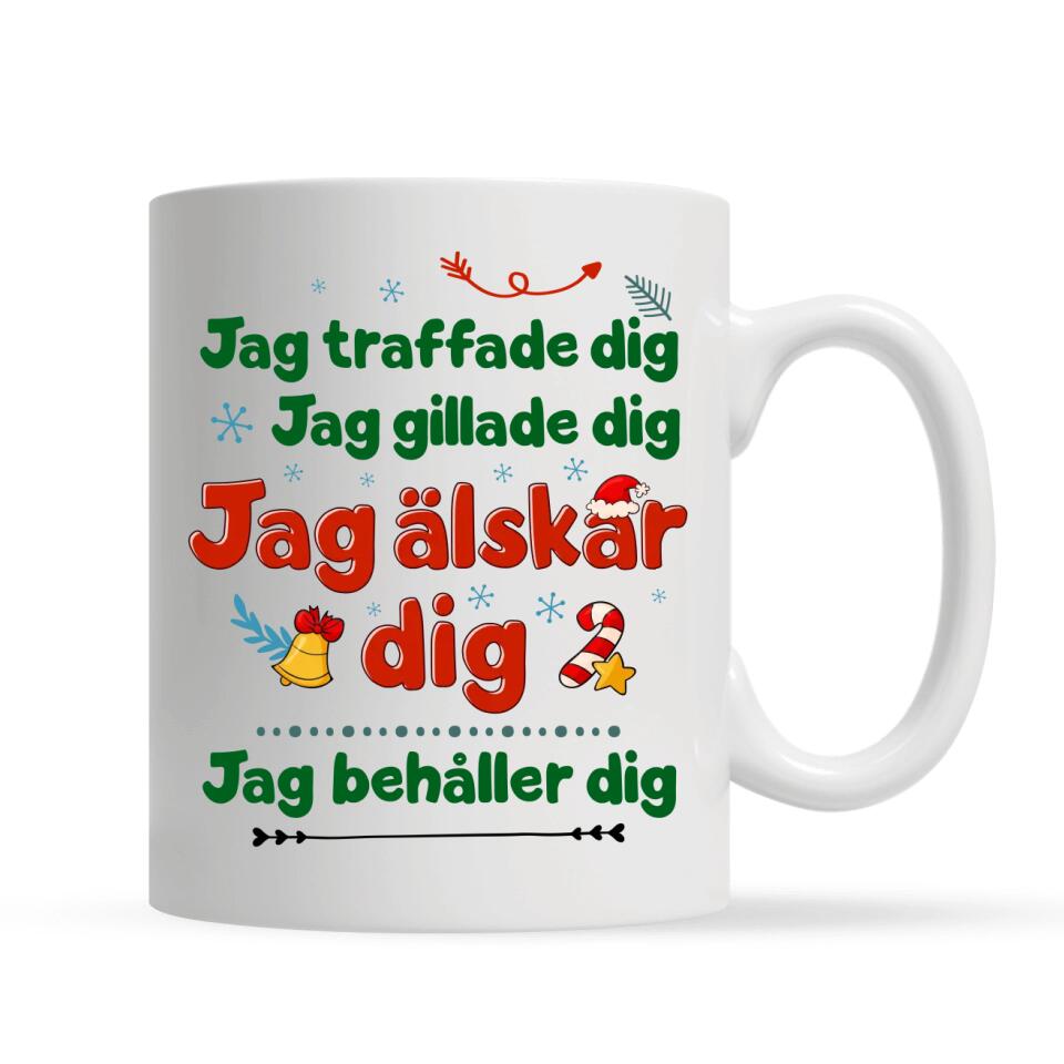 Personlig mugg till par | Personlig present till par | Det är säsong att vara stygg