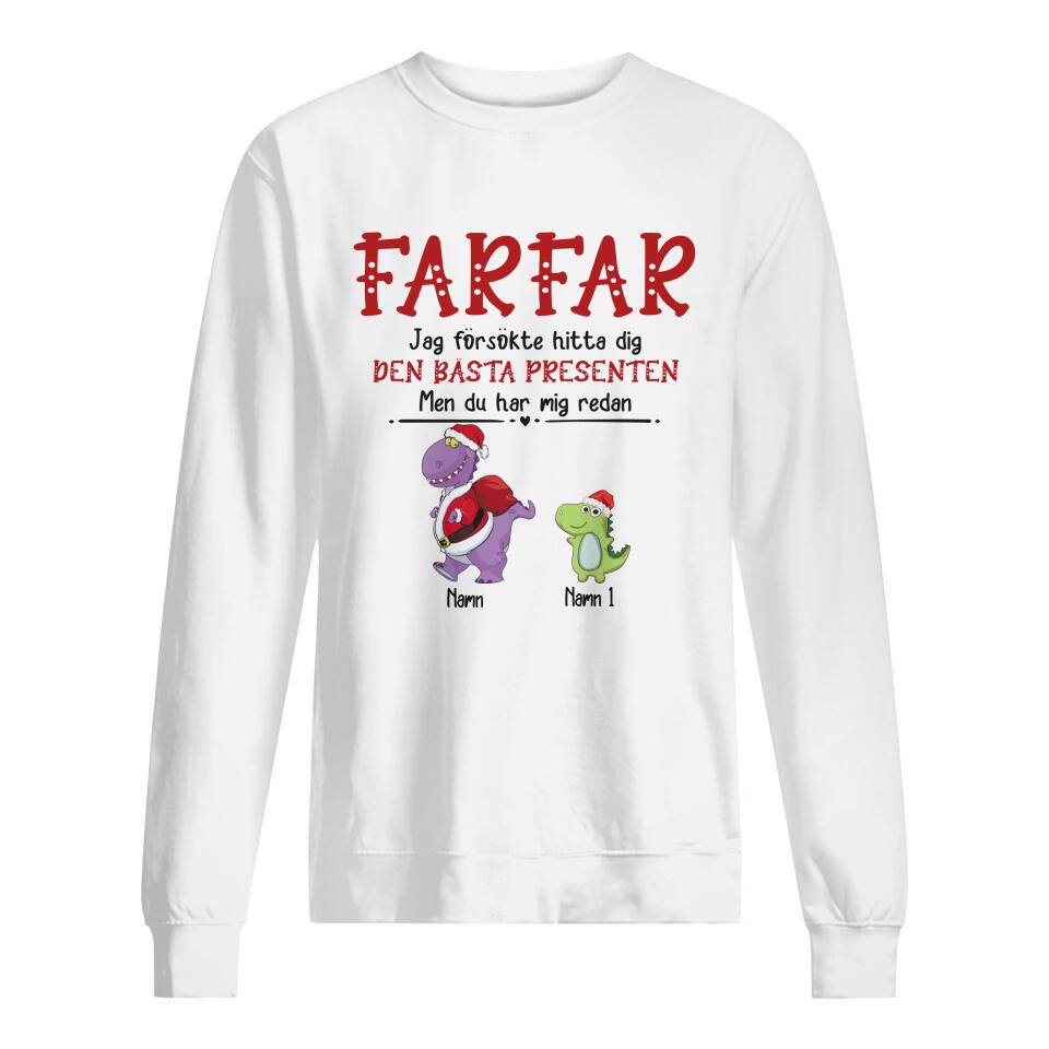 Personlig t-shirt til bedstefar | Personlige gaver til bedstefar | Den bedste gave til bedstefar