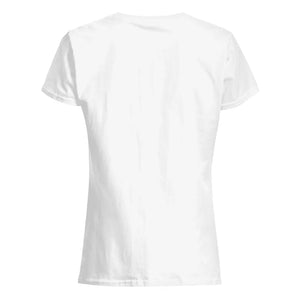 Personlig T-shirt till mamma | Personlig present till mor | Mamma, tack för att du delar med dig av din DNA Nu är vi båda fantastiska