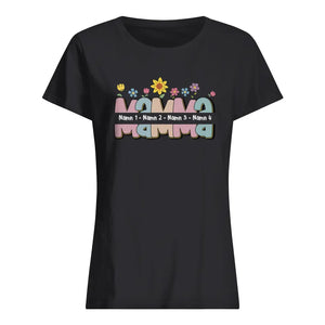 Personlig t-shirt till Mamma - Mamma Blomma