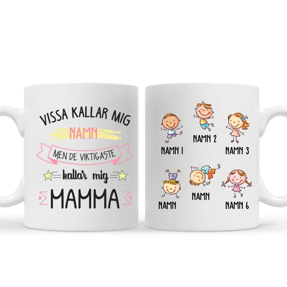 Personlig krus til mamma | Personlige gaver til mamma | Kall meg mamma