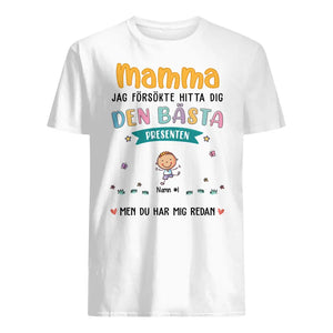 Personlig T-shirt till Mamma | Personlig present till Mor | Mamma presenten