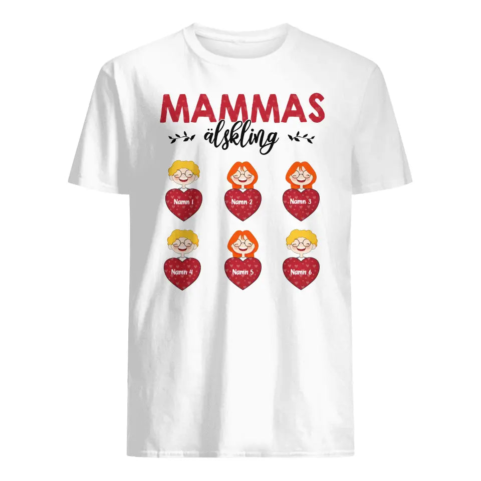 Personlig T-skjorte til mamma | Personlig gave til mammas | Mammas kjære
