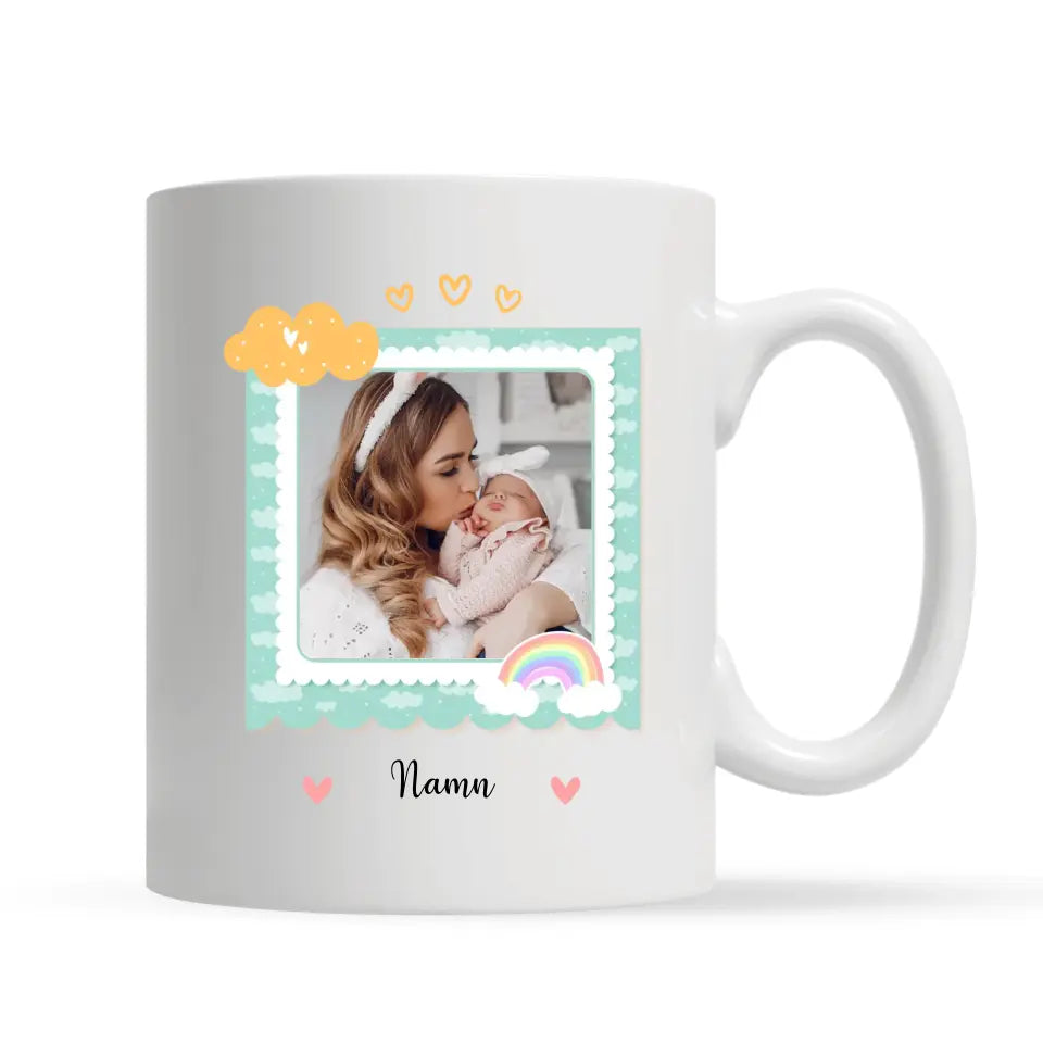 Personlig mugg till nybliven mamma | Personlig presenter till Mamma | Första mors dag tillsammans