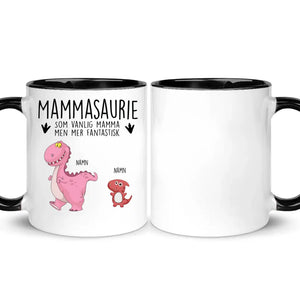 Personlig mugg till Mamma | Personlig present till Mor | Mammasaurie