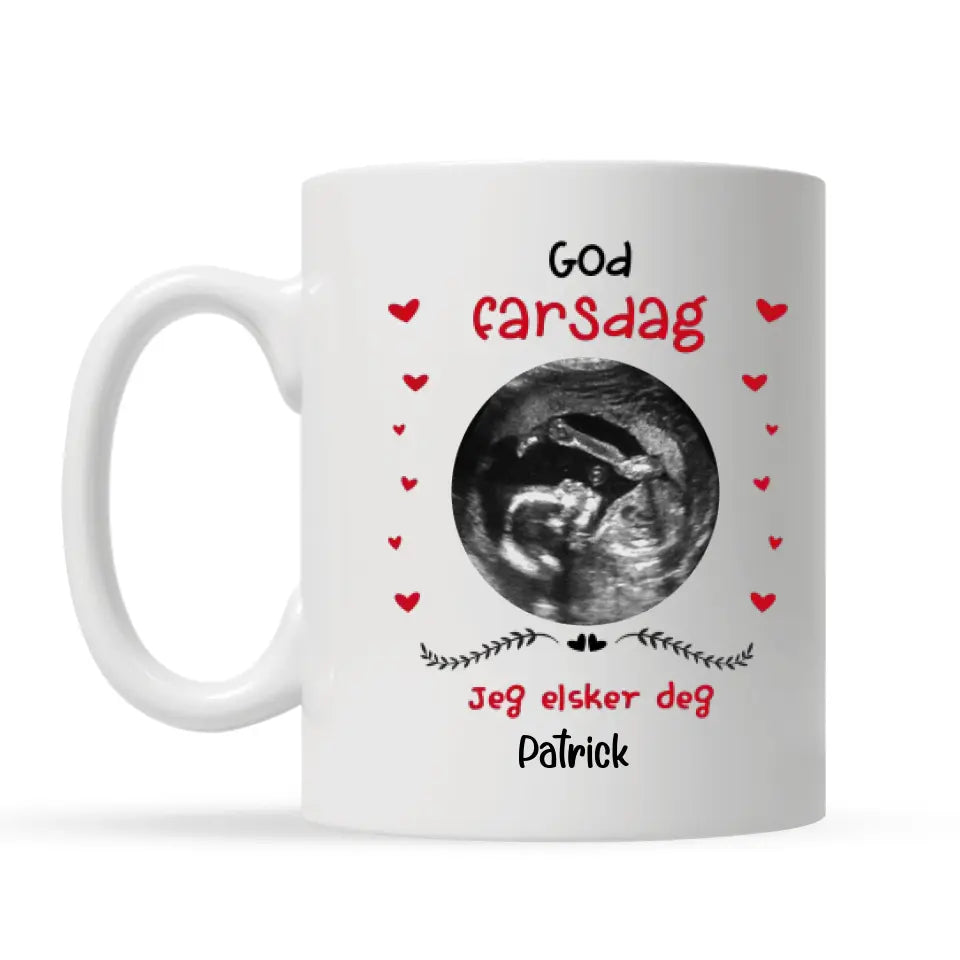 Personlig kop til far | Tilpas gave til far | Far, en god far-motiv