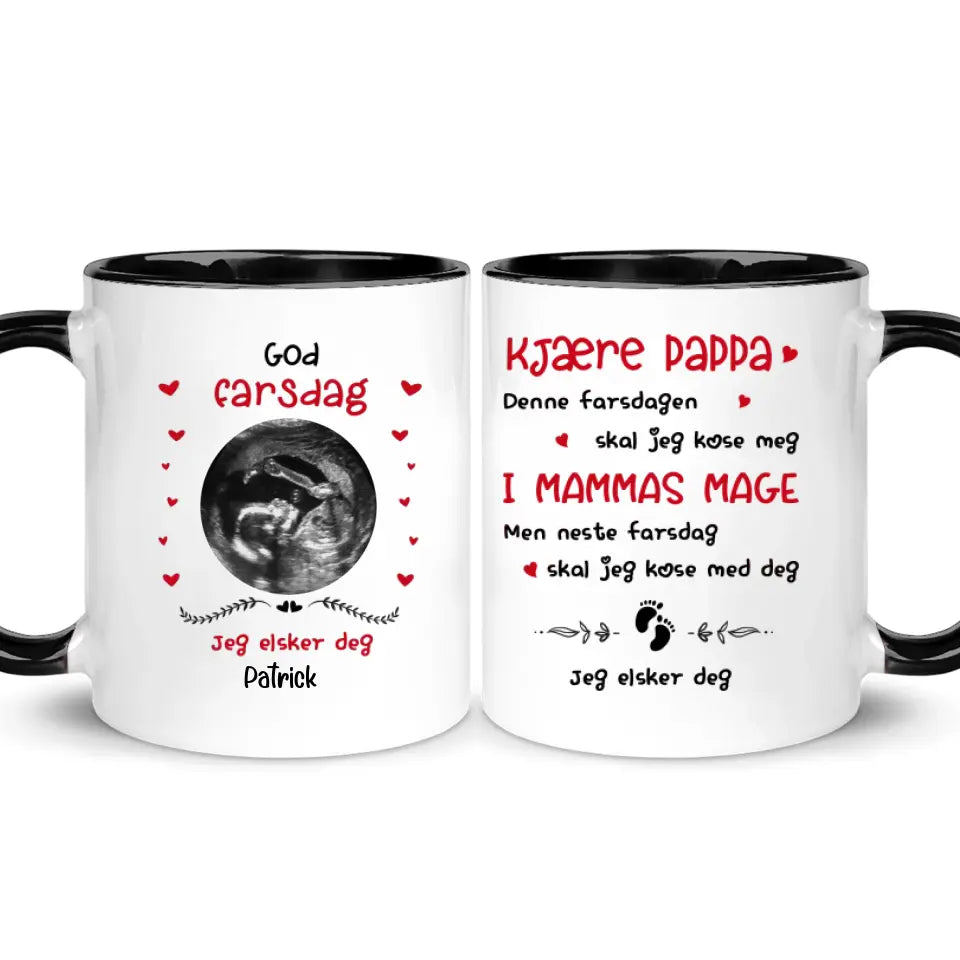 Personlig Kopp til Pappa | Tilpasse gave til Far | Pappa God farsfag