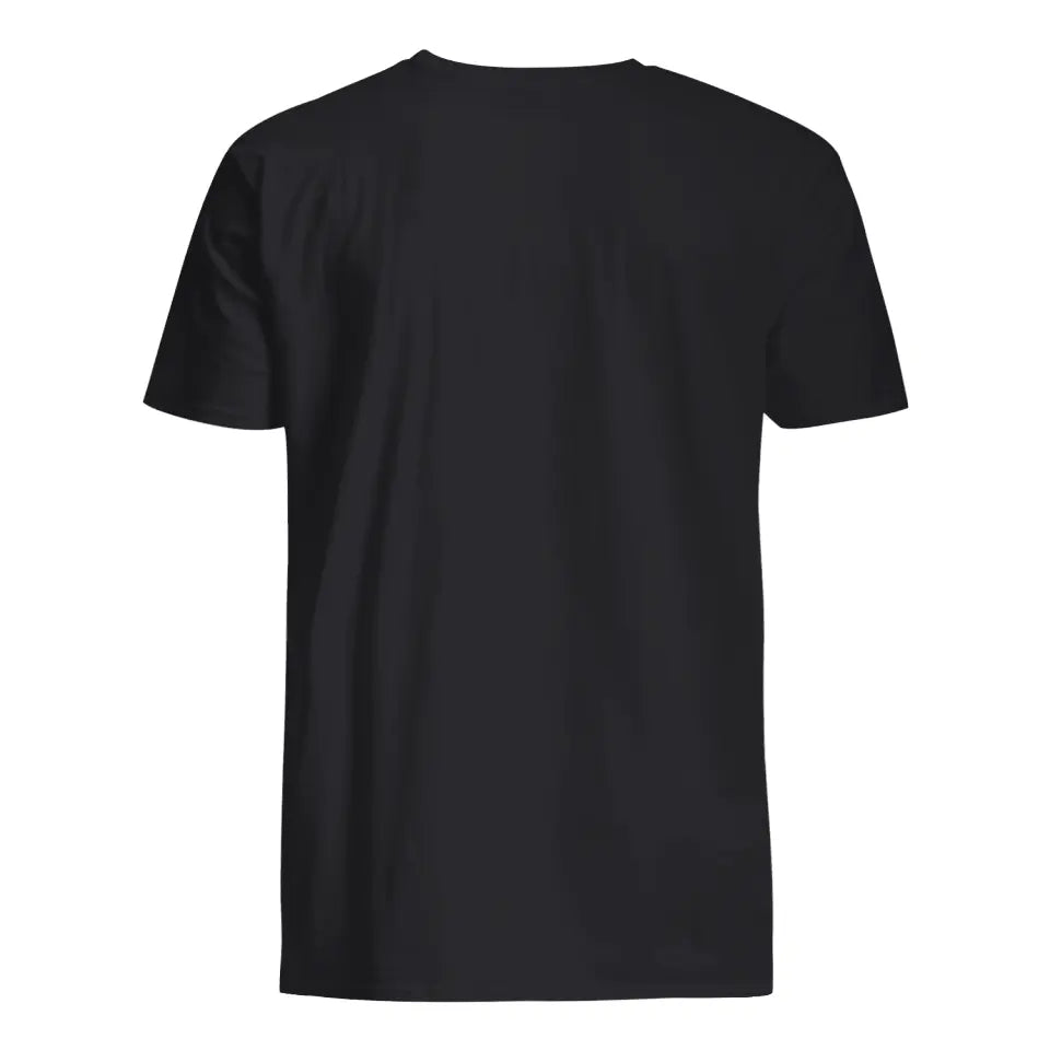 Personlig T-skjorte til pappa | Tilpass gave til far | Pappas favoritt fotballag
