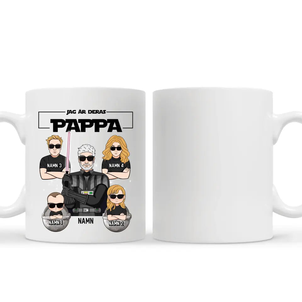Jag är din pappa - Personlig mugg till Pappa
