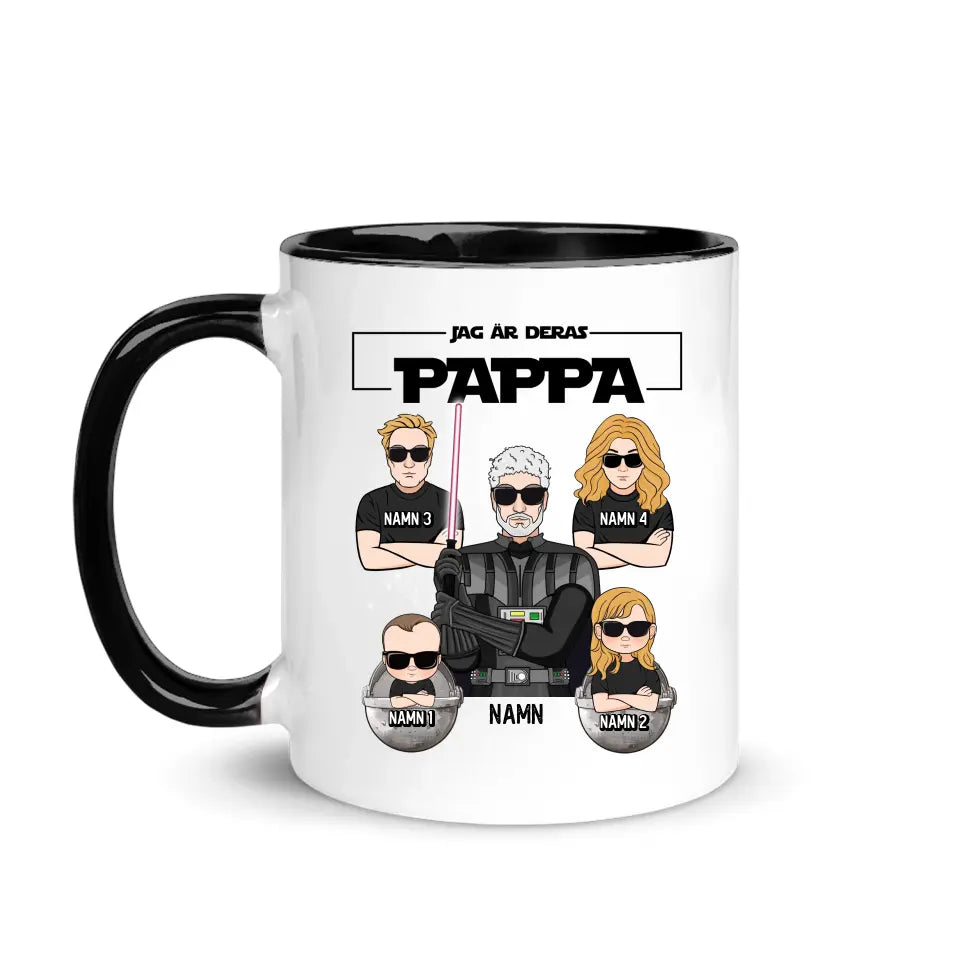 Jag är din pappa - Personlig mugg till Pappa