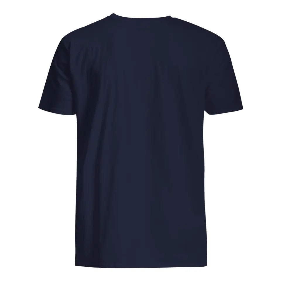 Personlig T-shirt til far | Brugerdefineret gave til far | Top Dad